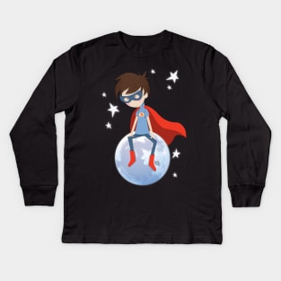 Superhero Kids Long Sleeve T-Shirt